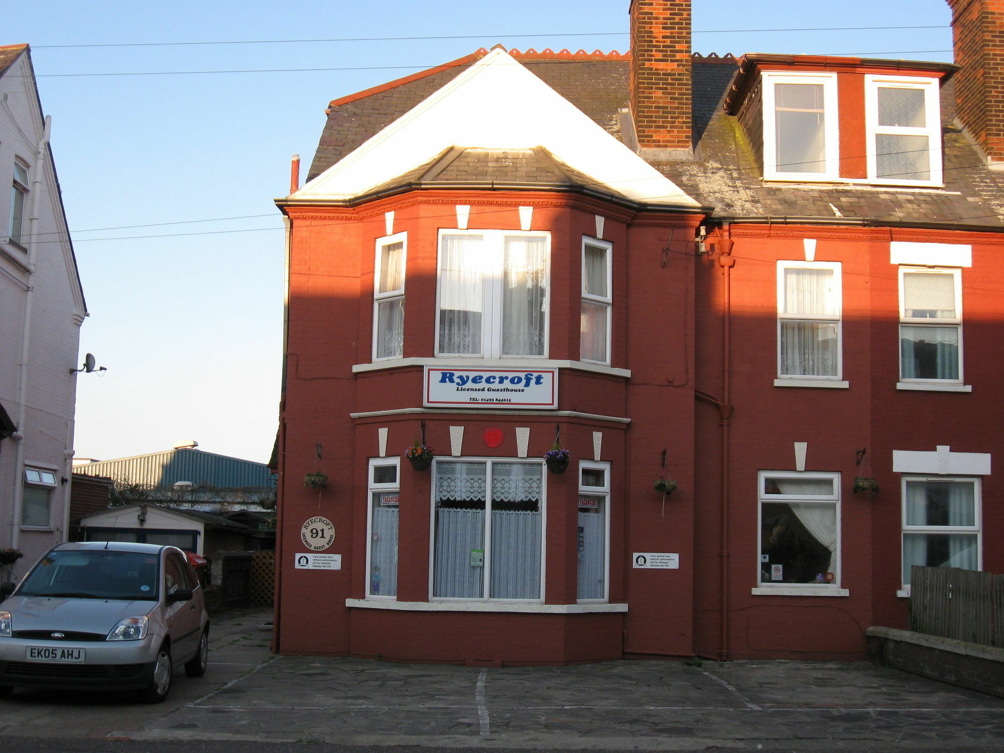 The Ryecroft Hotell Great Yarmouth Exteriör bild