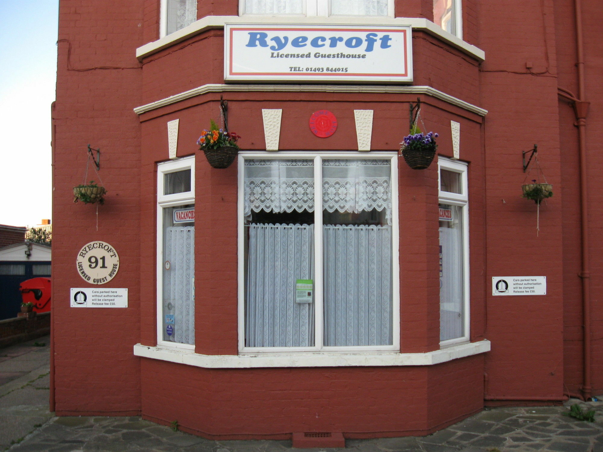 The Ryecroft Hotell Great Yarmouth Exteriör bild